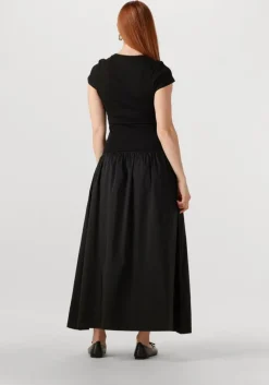 zwarte neo noir maxi jurk tuscany dress