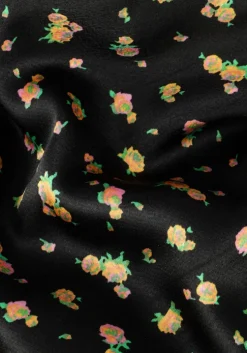 zwarte neo noir midi jurk eva precious rose dress