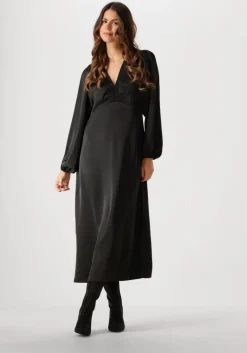 NEO NOIR e midi jurk isobel heavy sateen dress>DAMES Jurken