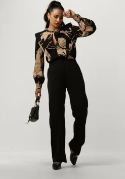 zwarte neo noir pantalon alice woven pants