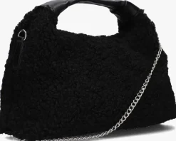 zwarte núnoo schoudertas dandy teddy