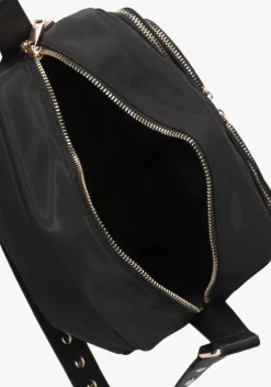 zwarte núnoo schoudertas ellie recycled nylon