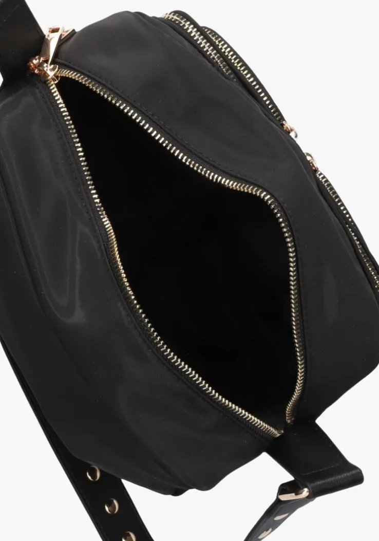 zwarte núnoo schoudertas ellie recycled nylon