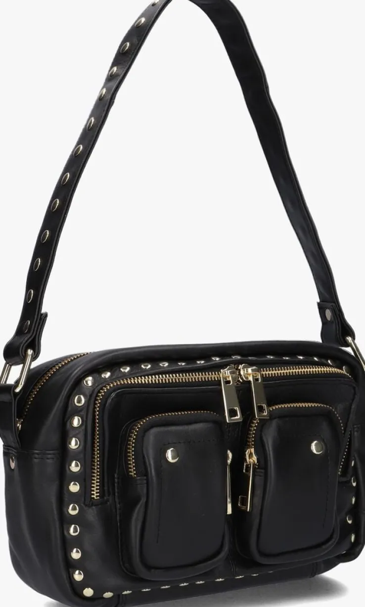 zwarte núnoo schoudertas ellie pure disco