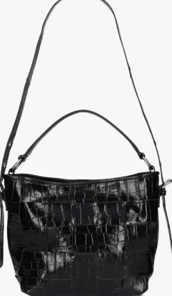 zwarte núnoo schoudertas small chiara texas