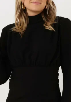 zwarte notes du nord mini jurk gilli short dress