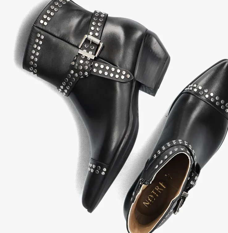 zwarte notre-v cowboylaarzen as186