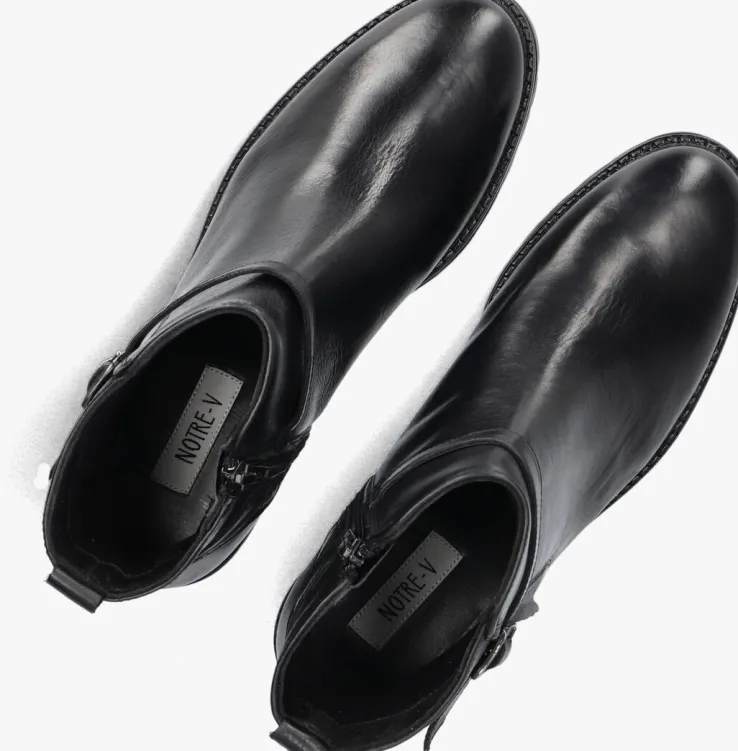 zwarte notre-v enkelboots 2body240