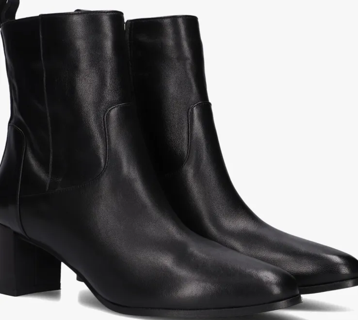 zwarte notre-v enkellaarsjes 8543