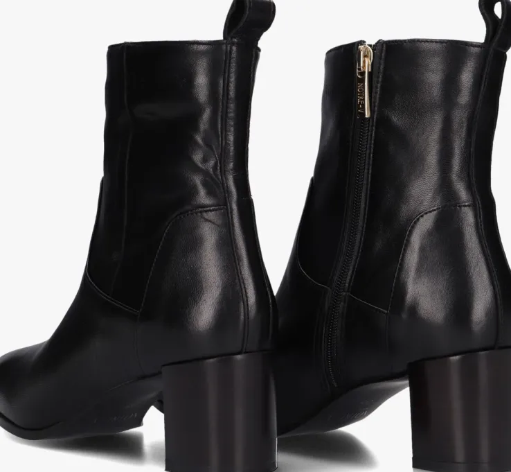 zwarte notre-v enkellaarsjes 8543