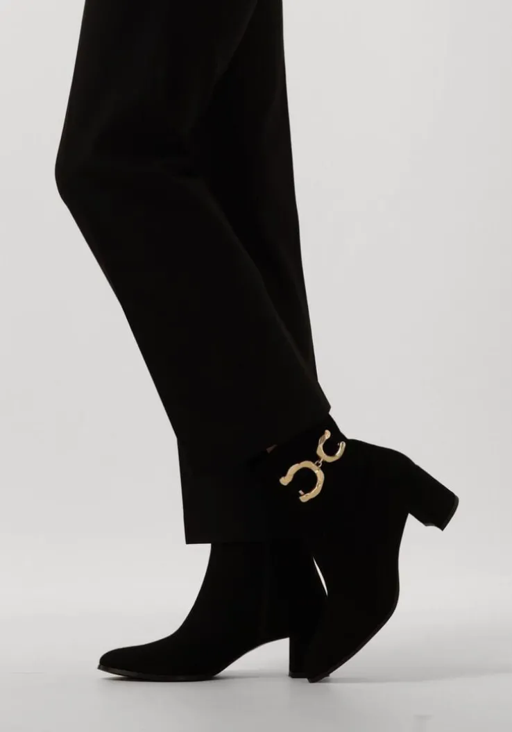 zwarte notre-v enkellaarsjes 8558