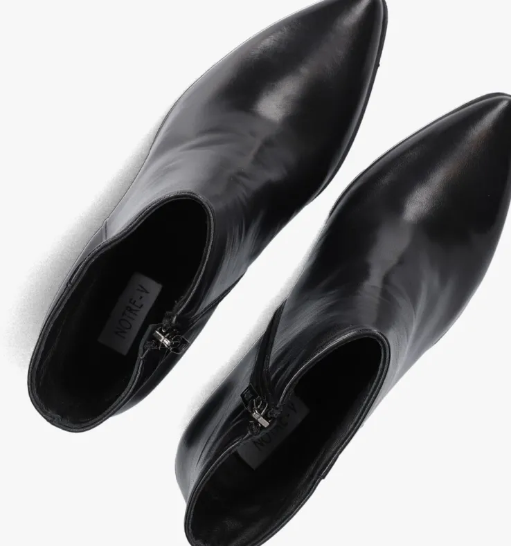 zwarte notre-v enkellaarsjes at 156