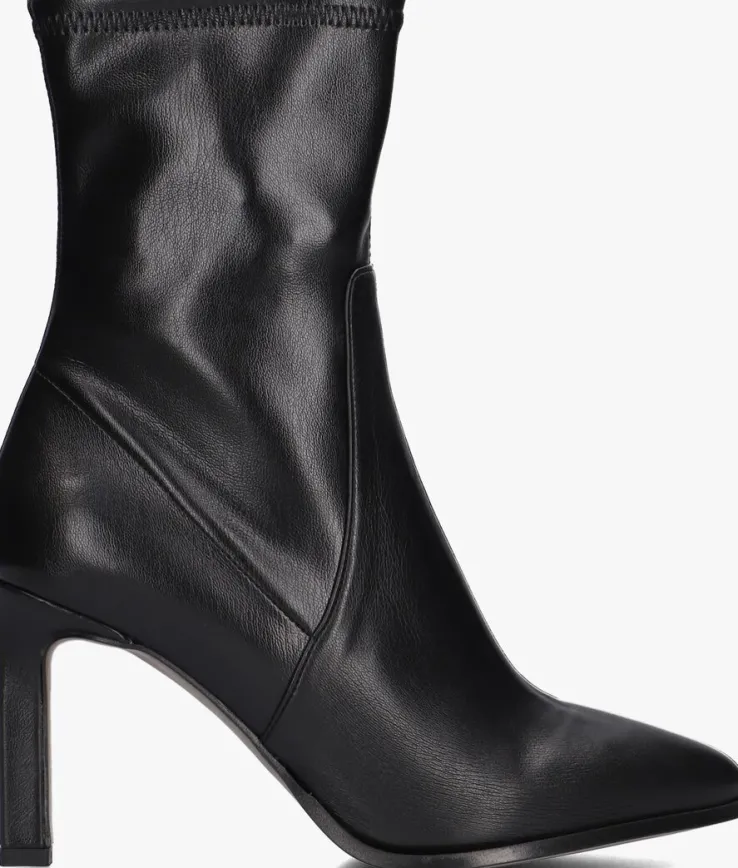 zwarte notre-v enkellaarsjes 87450