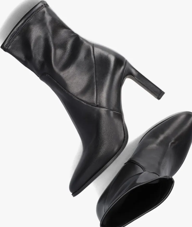 zwarte notre-v enkellaarsjes 87450