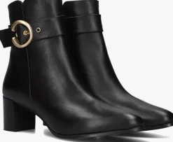 zwarte notre-v enkellaarsjes 8552