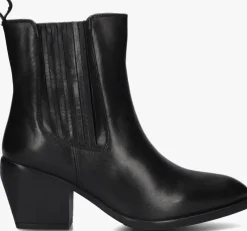 zwarte notre-v enkellaarsjes ki-4689