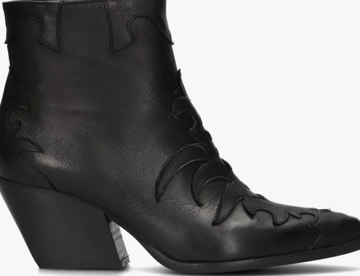 zwarte notre-v enkellaarsjes ar196