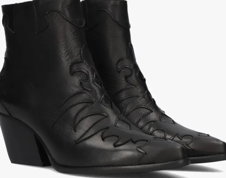 zwarte notre-v enkellaarsjes ar196