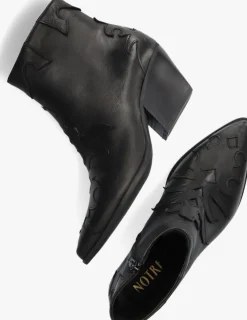 zwarte notre-v enkellaarsjes ar196