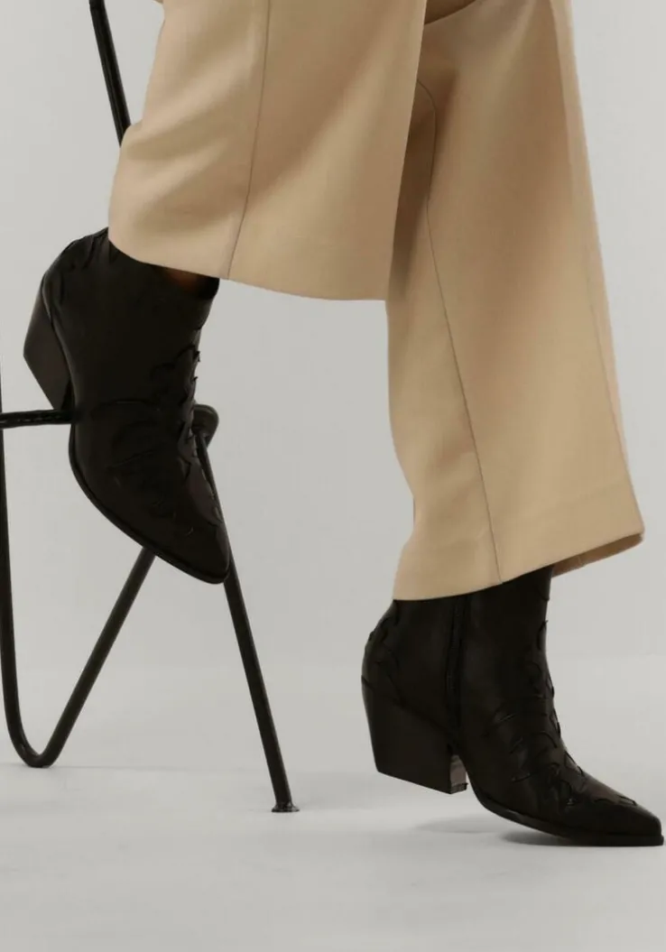 zwarte notre-v enkellaarsjes ar196