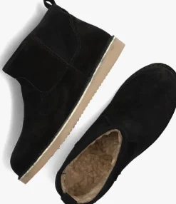 zwarte notre-v enkellaarsjes 2204-03