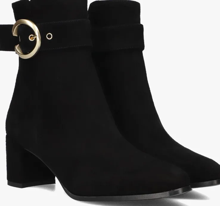 zwarte notre-v enkellaarsjes 8552