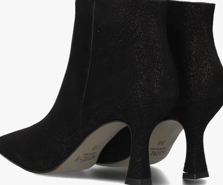 zwarte notre-v enkellaarsjes 21033