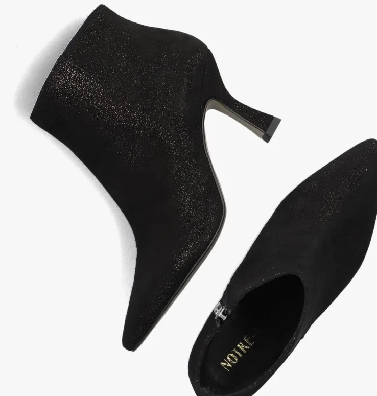 zwarte notre-v enkellaarsjes 21033