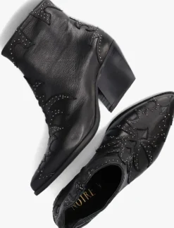 zwarte notre-v enkellaarsjes ar196