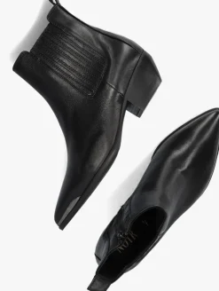 zwarte notre-v enkellaarsjes ar230