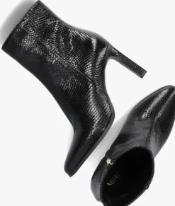 zwarte notre-v enkellaarsjes 87436