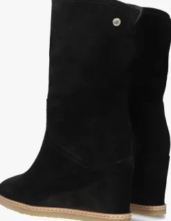 zwarte notre-v enkellaarsjes ap176