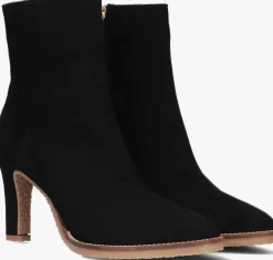 zwarte notre-v enkellaarsjes 57436