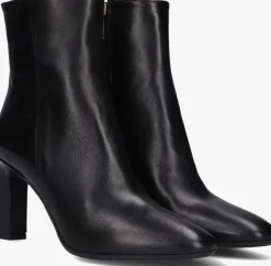 zwarte notre-v enkellaarsjes 11236