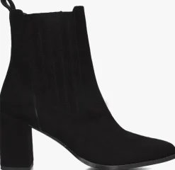 zwarte notre-v enkellaarsjes 33028