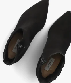 zwarte notre-v enkellaarsjes 15225