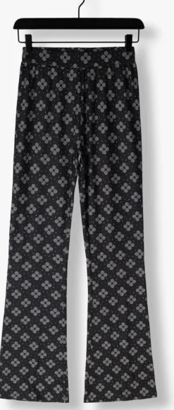 zwarte notre-v flared broek nv celeste flared pants