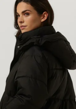 NOTRE-V e gewatteerde jas puffer long><noscript><img width=