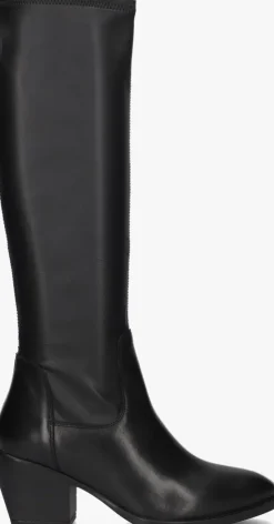 zwarte notre-v hoge laarzen ki-4694