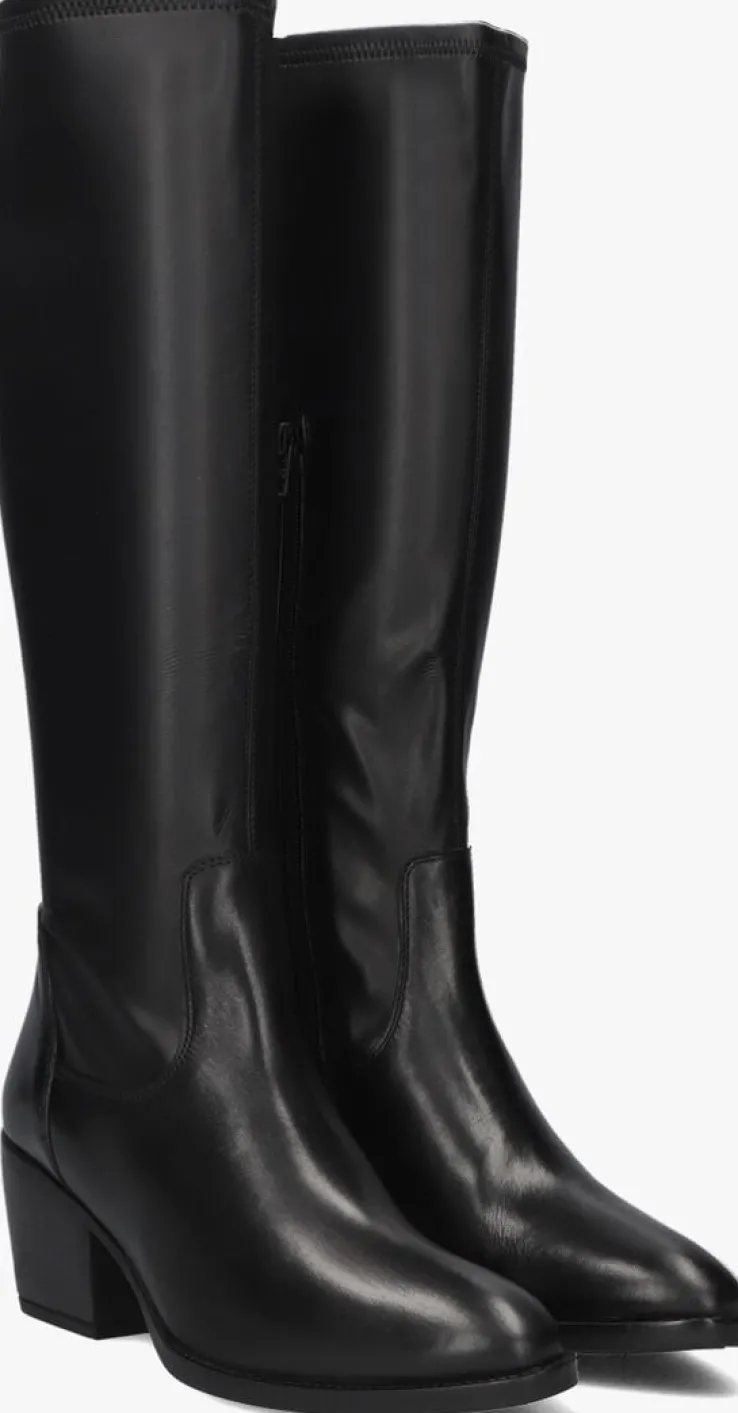 zwarte notre-v hoge laarzen ki-4694