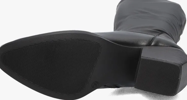 zwarte notre-v hoge laarzen ki-4694