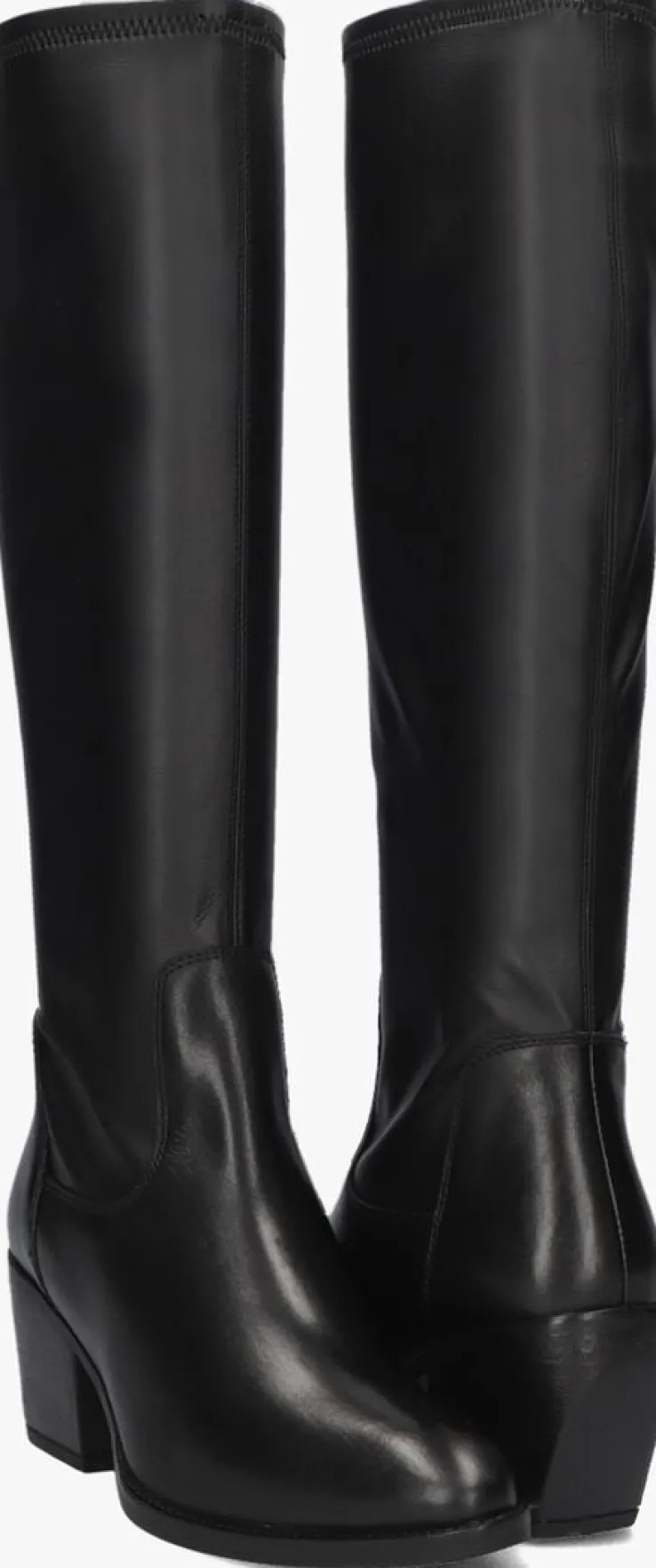 zwarte notre-v hoge laarzen ki-4694