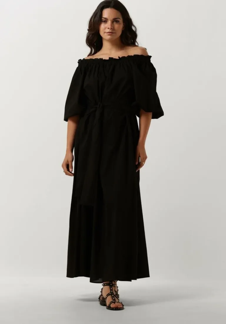 NOTRE-V e maxi jurk nv-danya off shoulder dress>DAMES Jurken