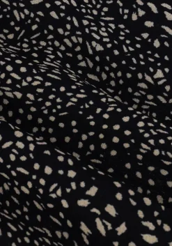 zwarte notre-v midi jurk mini dress nv-arla