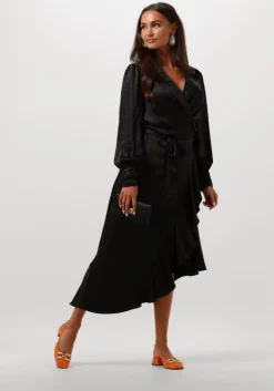 NOTRE-V e midi jurk nv-dorissa satin dress><noscript><img width=