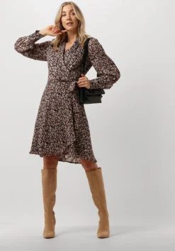 zwarte notre-v mini jurk nv-dolly