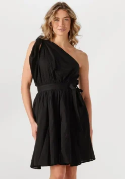 zwarte notre-v mini jurk nv-flora