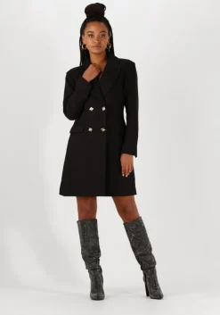 zwarte notre-v mini jurk nv-ellie