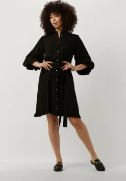 zwarte notre-v mini jurk nv-duno