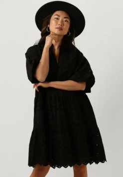 NOTRE-V e mini jurk nv-donna dress broderie anglaise dress>DAMES Jurken